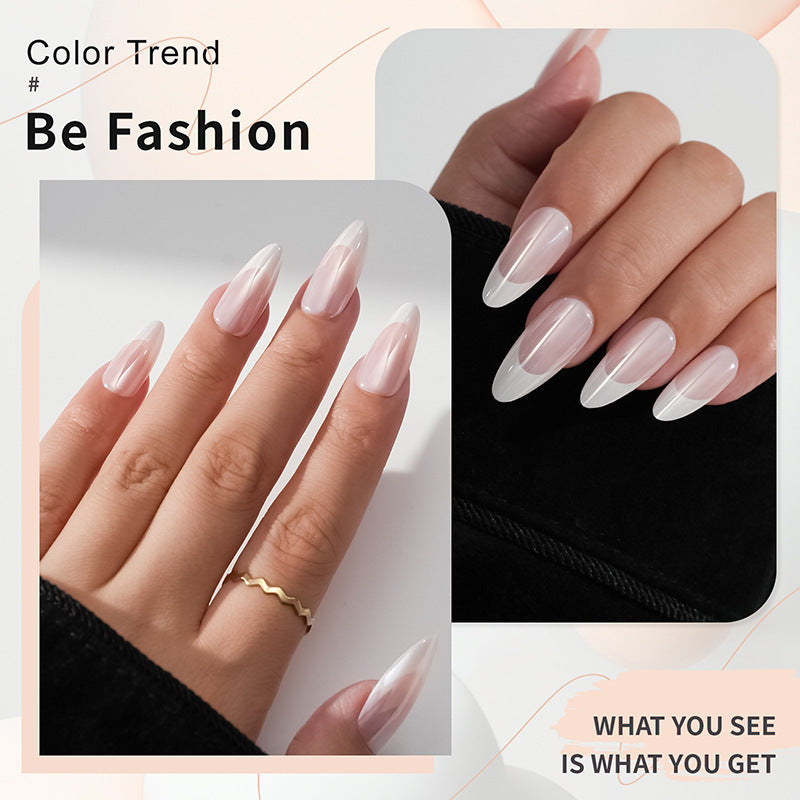 Künstliche Nagelspitzen mit Elegantem French-Tip Brehn