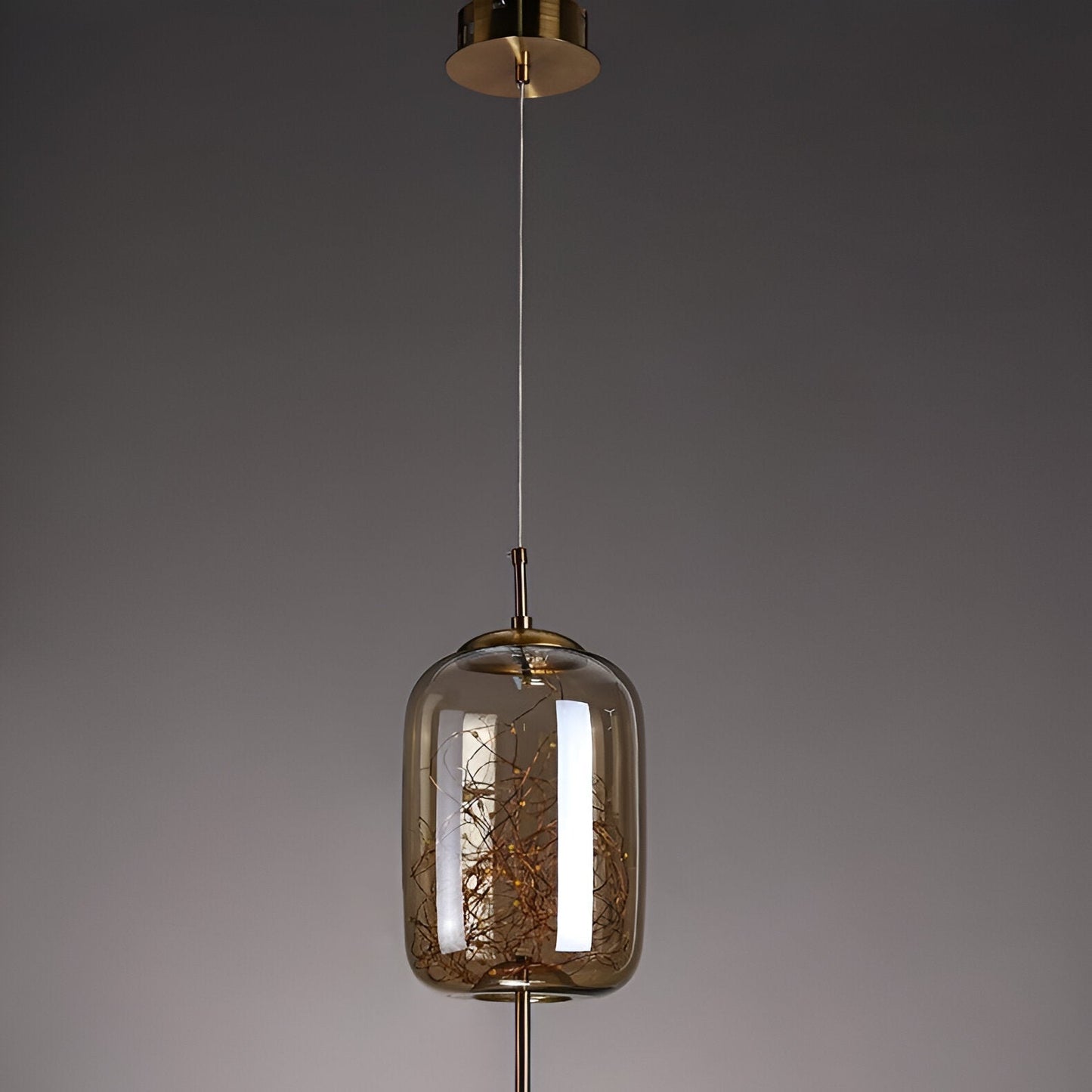 Brehn | Glas Nordisch Luxe Pendelleuchte