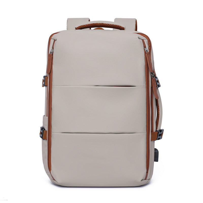 Schlanker Mehrfachfächer-Rucksack Brehn
