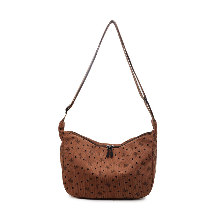 Lässige Blumenmuster Hobo Tasche