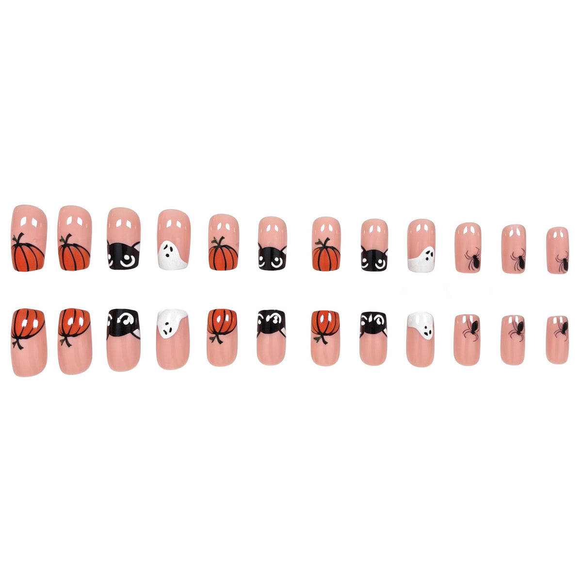 Kreative Halloween-Themen Nagelkunst-Verzierungen Brehn