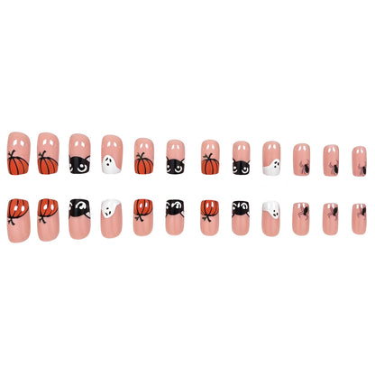 Kreative Halloween-Themen Nagelkunst-Verzierungen Brehn