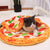 Pizza Slice Förmiges Lounge Hundebett