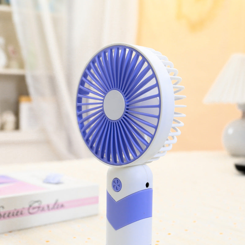 Frauen Tragbarer Tischventilator mit USB-Anschluss und verstellbarem Neigungswinkel Brehn