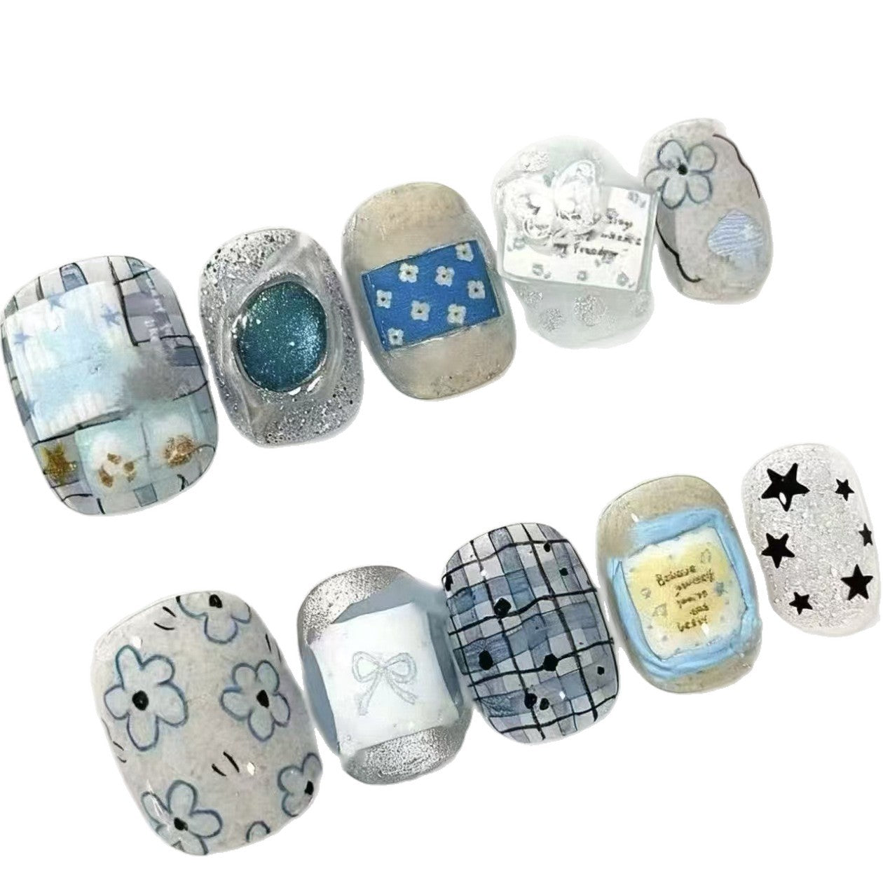 Dekorativer Nagelkunst-Set Brehn
