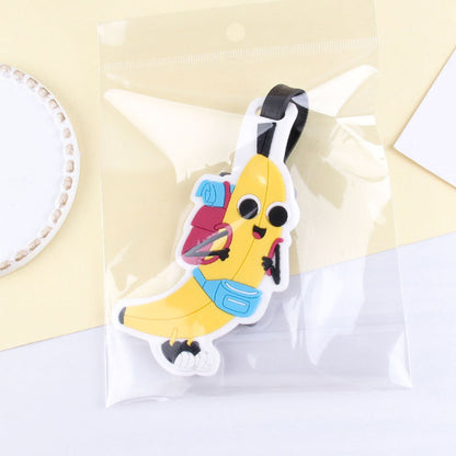 Spaßige Bananenfiguren-Gepäckanhänger Brehn