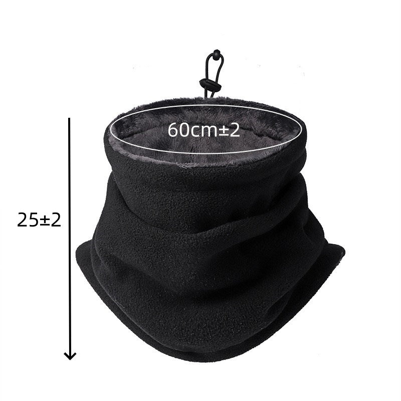 Damen Flauschiger Winter-Wendehalstuch Brehn