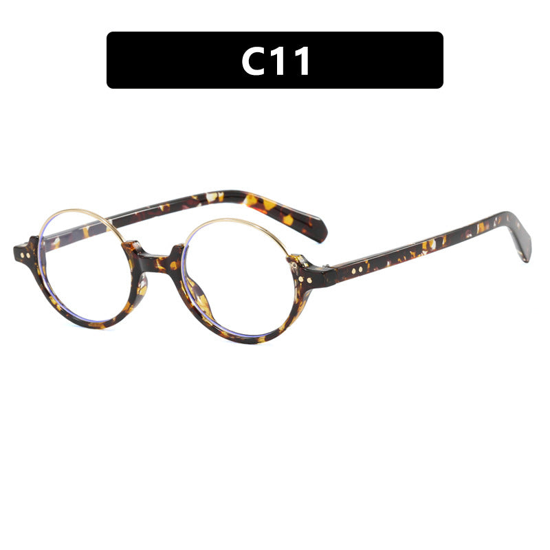 Damen runde Sonnenbrille mit elegantem Kunststoffrahmen Brehn