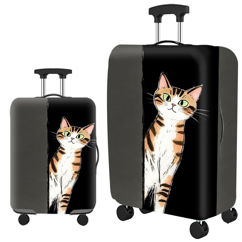 Künstlerisches Katzen-Themen Hartschalenkoffer Brehn