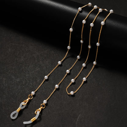 Elegante vergoldete Brillenketten Brehn