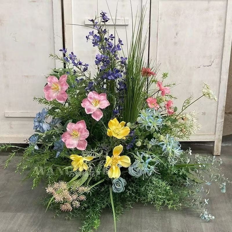 Lush botanische Blumenarrangement