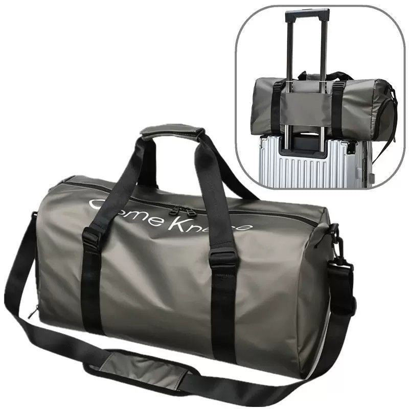 Reisetasche mit integriertem Trolley-Befestigungssystem Brehn