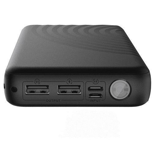 Hochleistungsfähige tragbare Schnelllade-Powerbank mit dualem USB-C und LED-Display Brehn