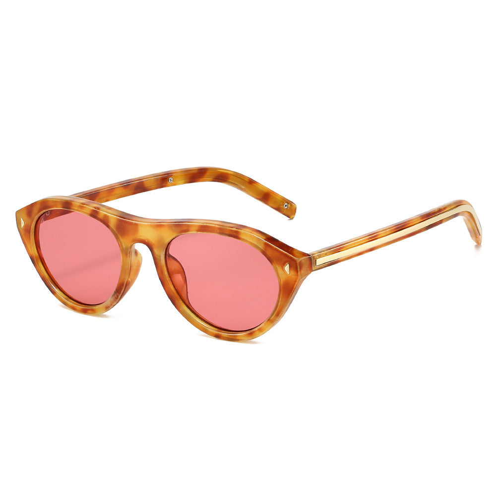 Retro-inspirierte geometrische Sonnenbrille Brehn