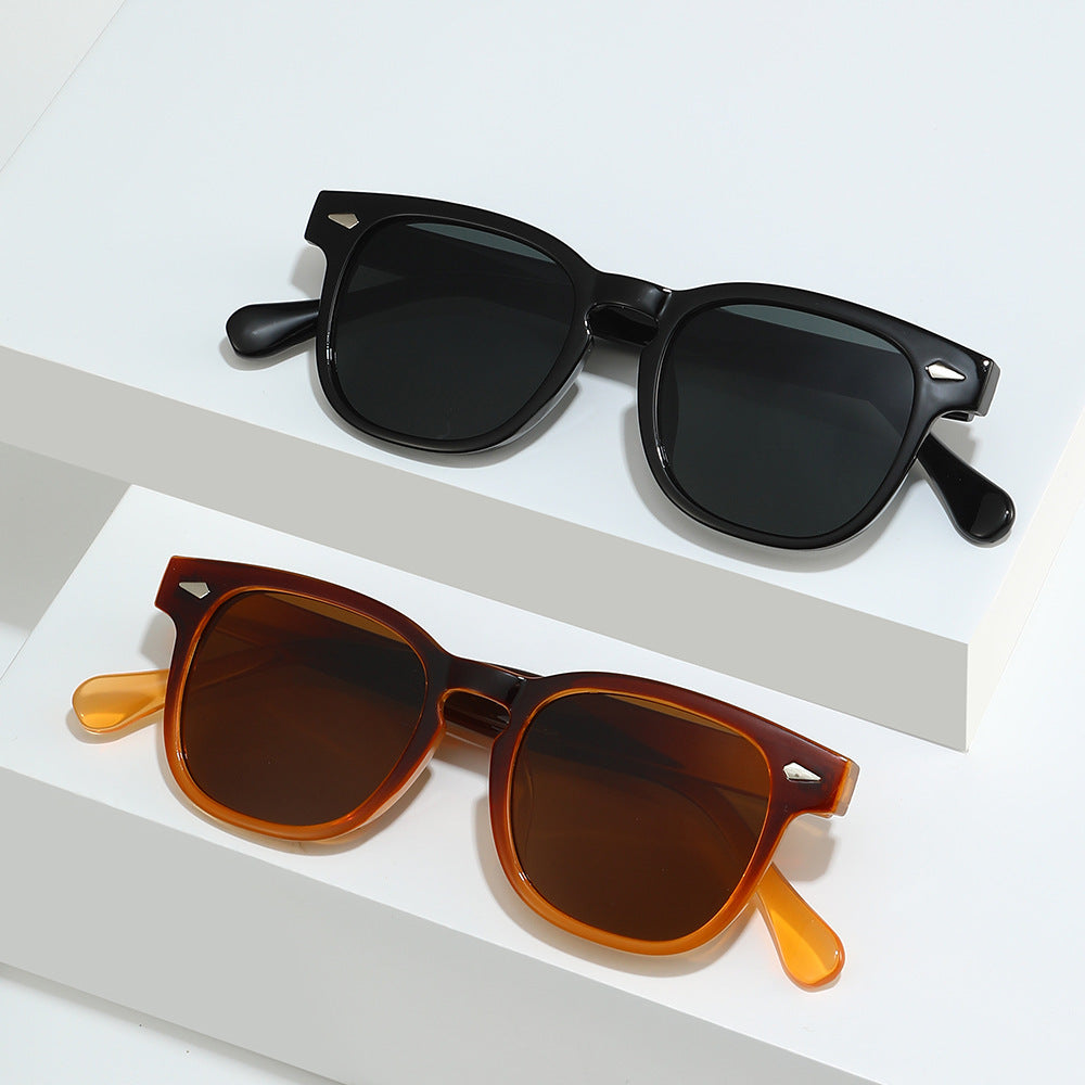 Klassische retro-inspirierte quadratische Sonnenbrille Brehn