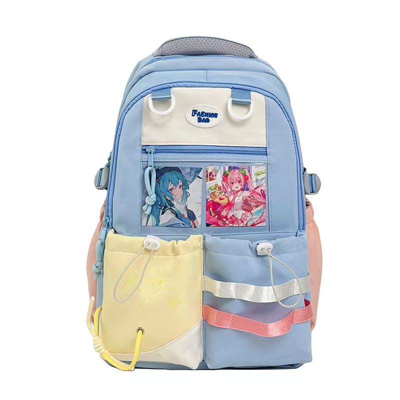 Grafische Illustration Multifunktionaler Rucksack Brehn