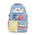Grafische Illustration Multifunktionaler Rucksack Brehn