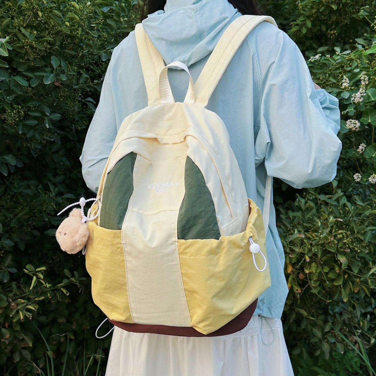 Lässiger Canvas-Rucksack Brehn