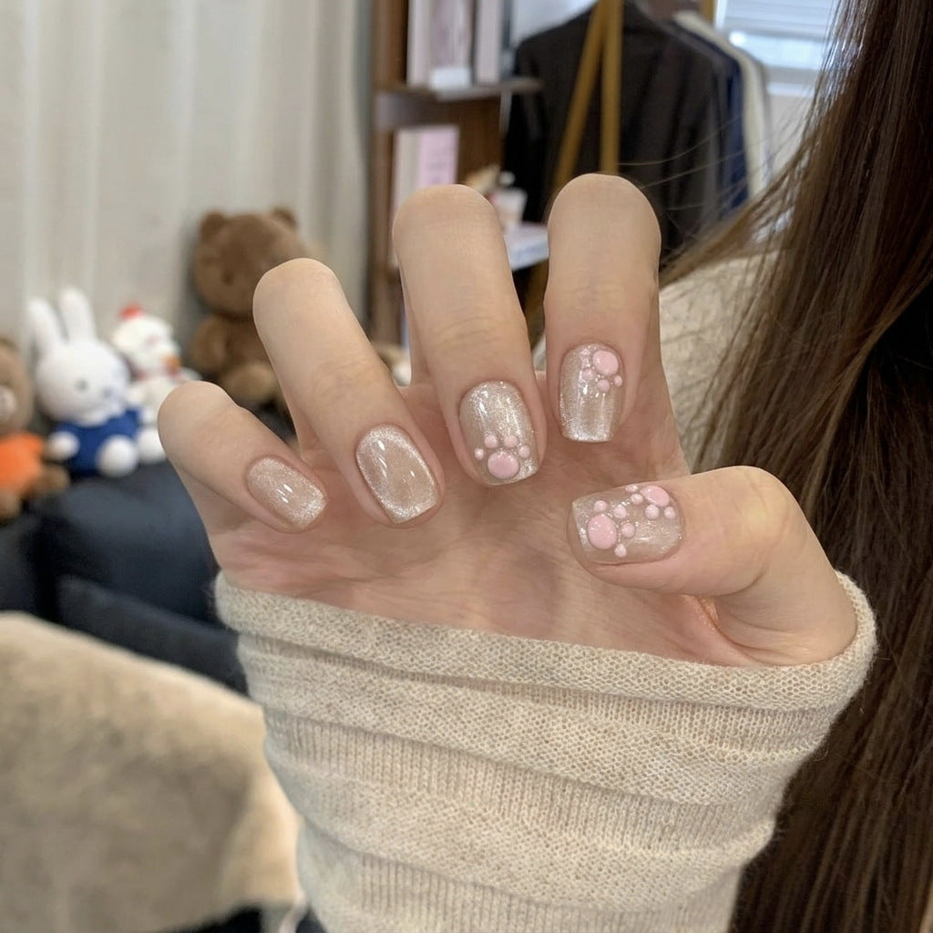 Künstlerisches Press-On Nageldesign