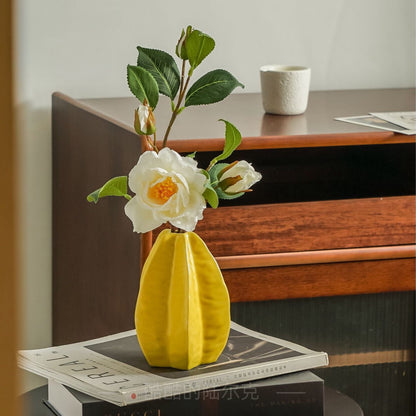 Elegante dekorative Blumenvase