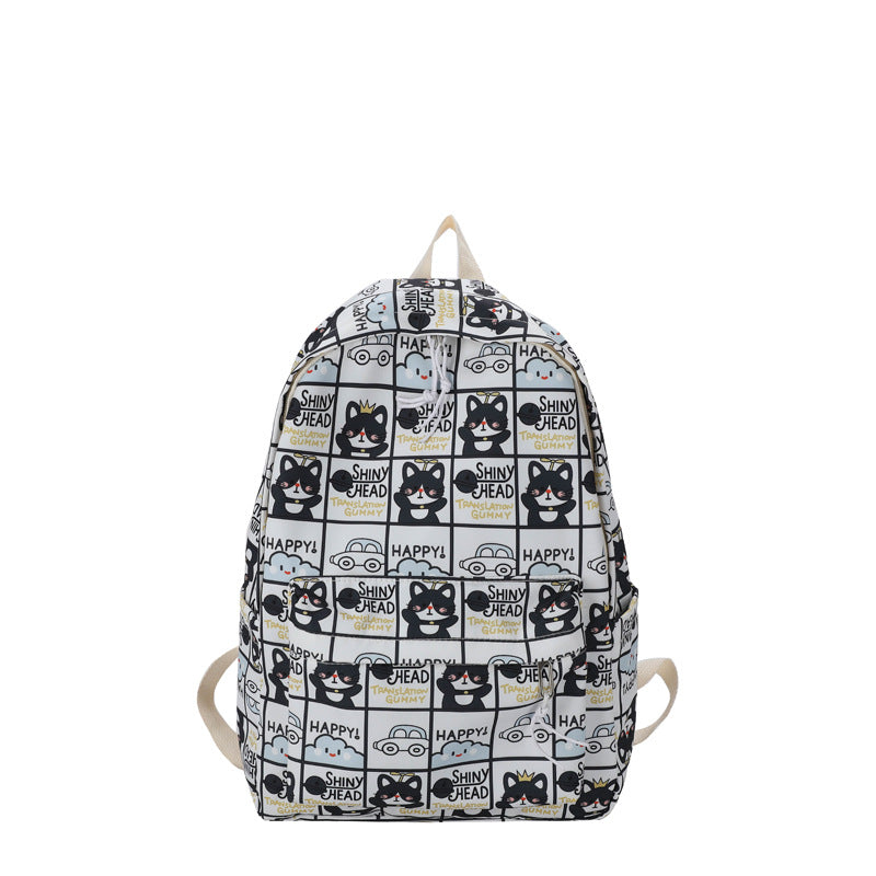 Cartoon gemusterten Rucksack Brehn