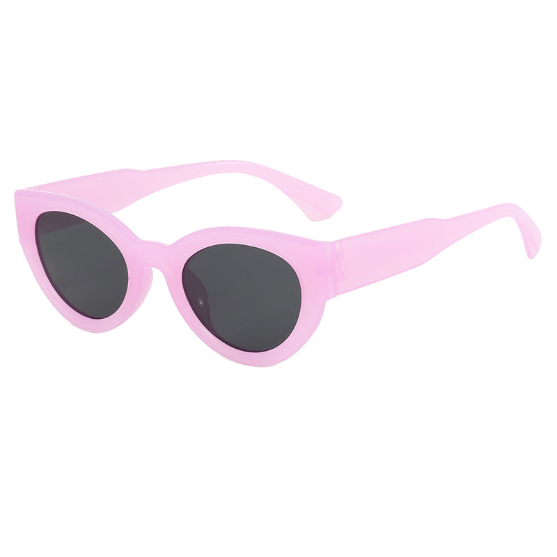 Damen modische quadratische Sonnenbrille mit verspiegelten Gläsern Brehn