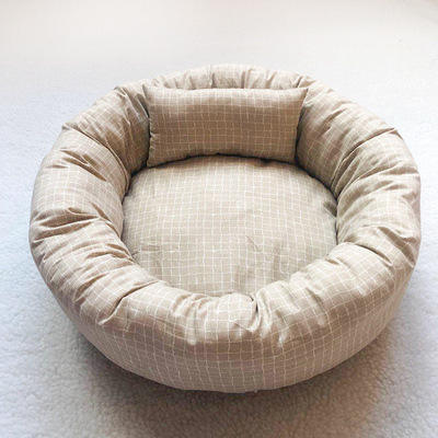 Plüsch Rund Lounge Hundebett