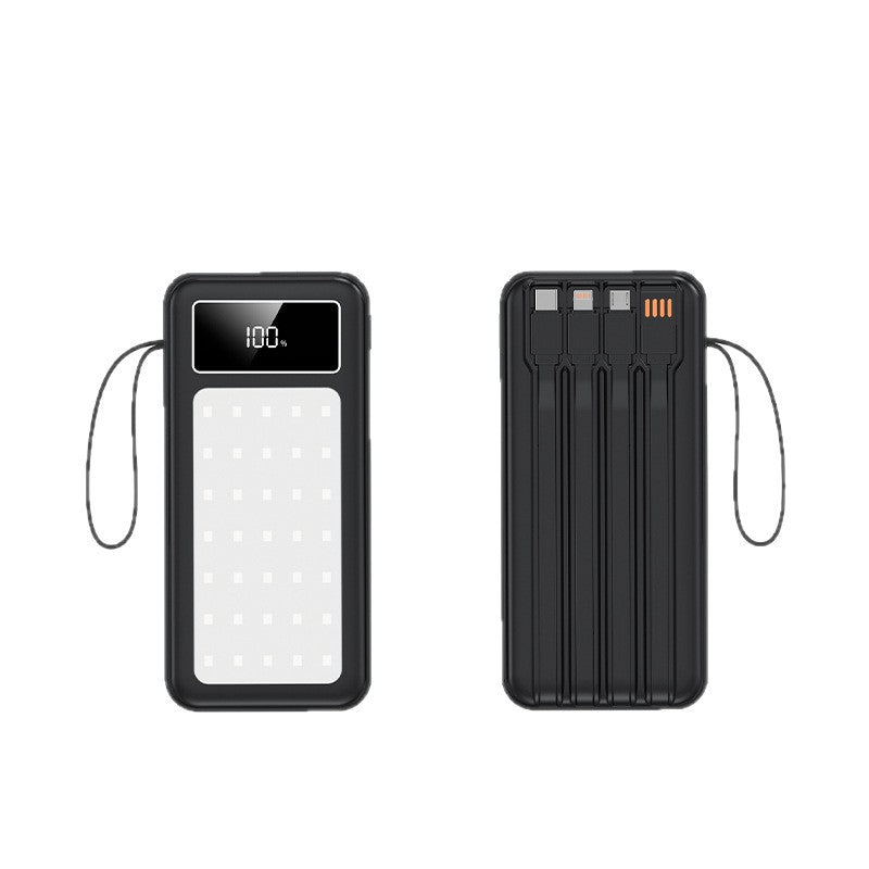 Tragbare Powerbank mit Integrierter Schnellladefunktion und Lcd-Anzeige Brehn