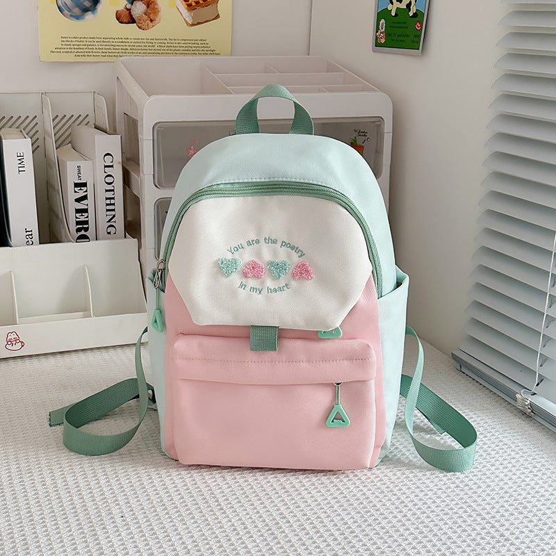 Casual Stoff Rucksack Brehn