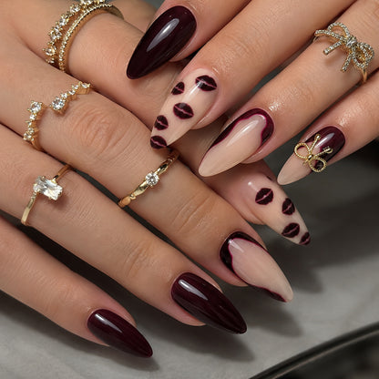Premium Press-On Nagelset