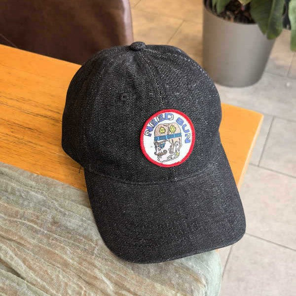 Herren Casual Vintage Grafik Baseballmütze Brehn