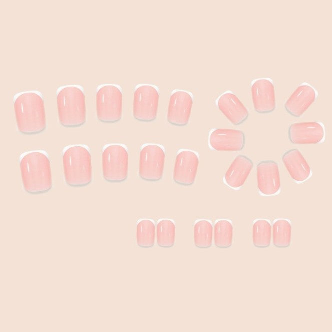 Premium French Tip Press-On Nail Set Brehn