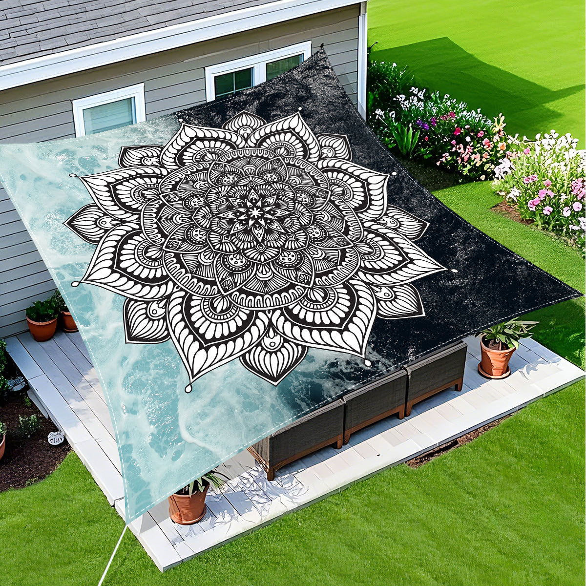 Outdoor Pavillon Schatten Brehn