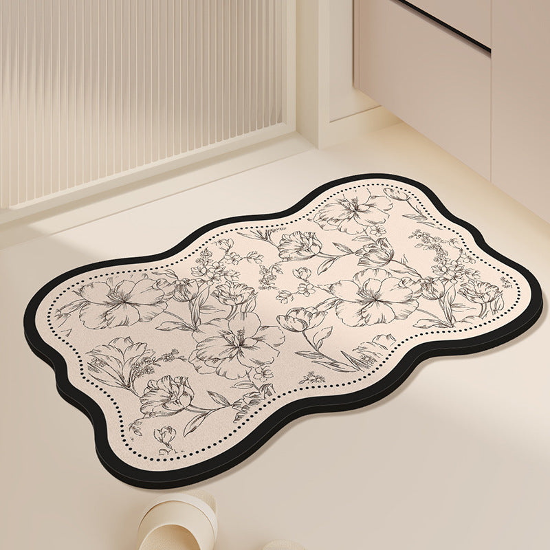 Elegante Minimalistische Badezimmermatte Brehn