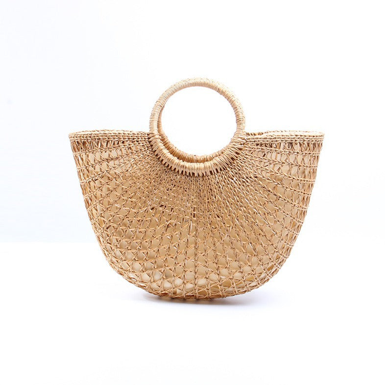 Elegante Handgefertigte Korbtasche Brehn