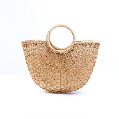 Elegante Handgefertigte Korbtasche Brehn