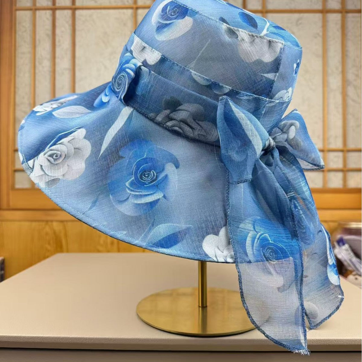 Breiter Rand Floral Sonnenhut Brehn