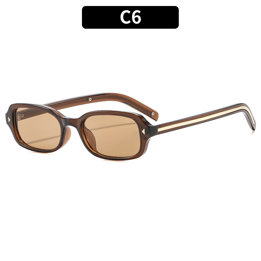 Elegante Schildpatt-Rahmen-Sonnenbrille