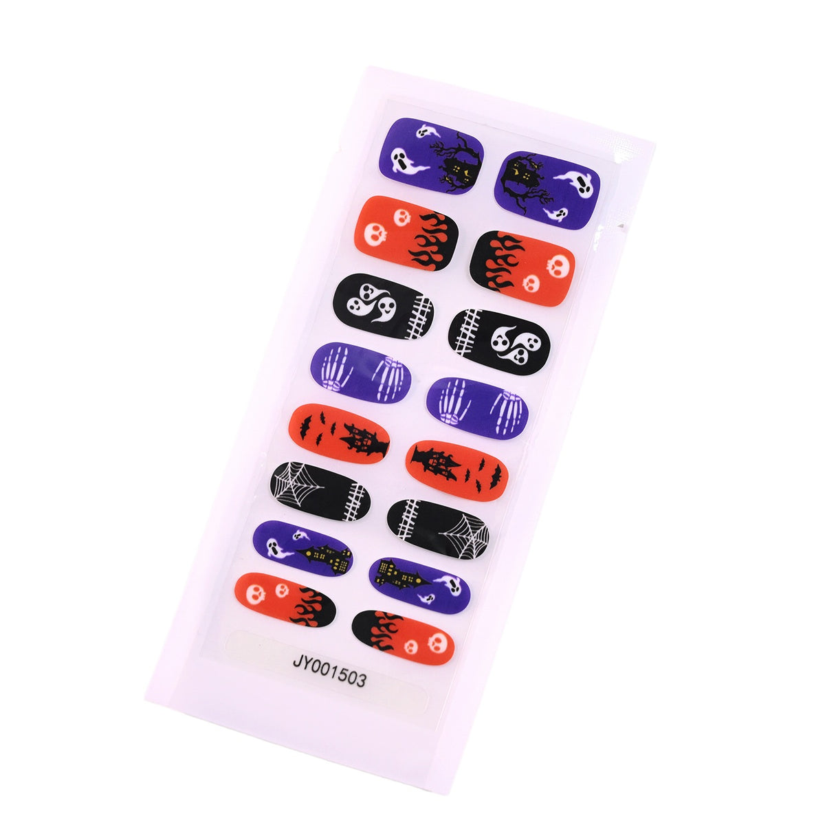 Leuchtende Halloween-Nagelkunst-Sticker
