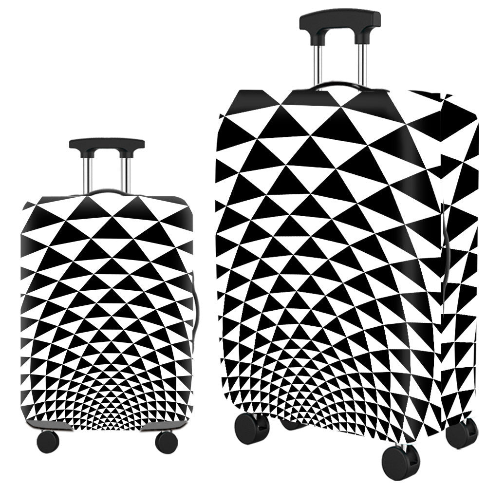 Damen Hartschalenreisekoffer mit modernem geometrischem Design Brehn
