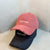 Damen Distressed Casual Verstellbare Baseball Cap Brehn