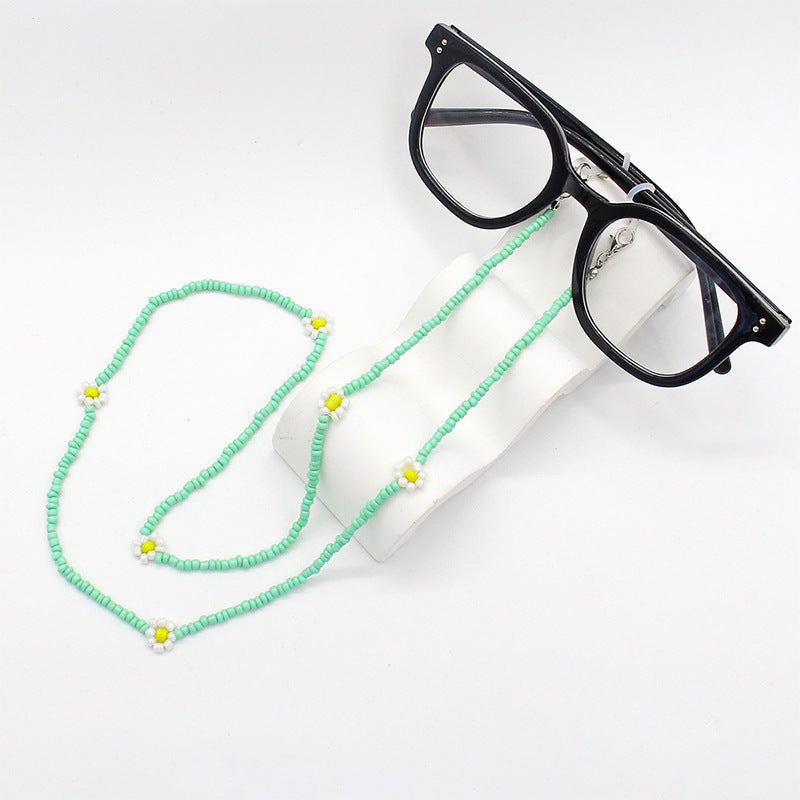 Floral Beaded Eyewear Chain Brehn