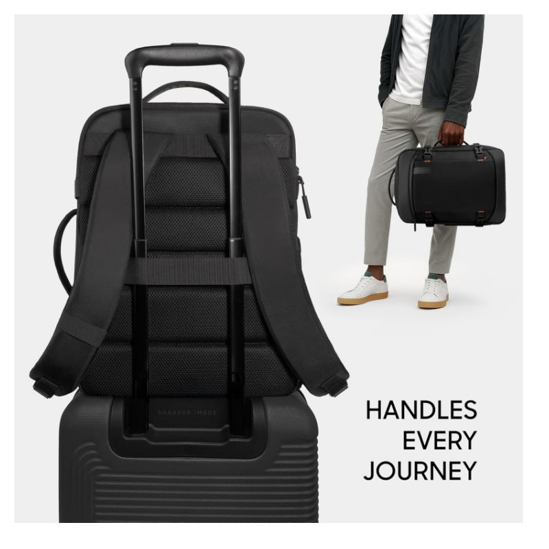 Multifunktionaler Rucksack mit Ergonomischem Design und Mehreren Staufächern Brehn