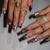 Elegantes dekoratives Press-On-Nagelset Brehn