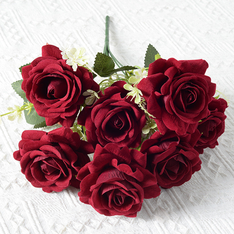 Künstlicher Ros-blumenstrauß