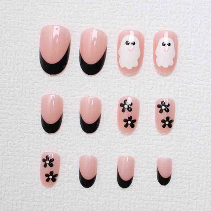 Künstlerische Halloween-Themen Presse-Nagelkunst Brehn
