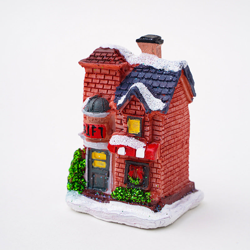 Dekorative Weihnachtsbeleuchtungshaus Brehn