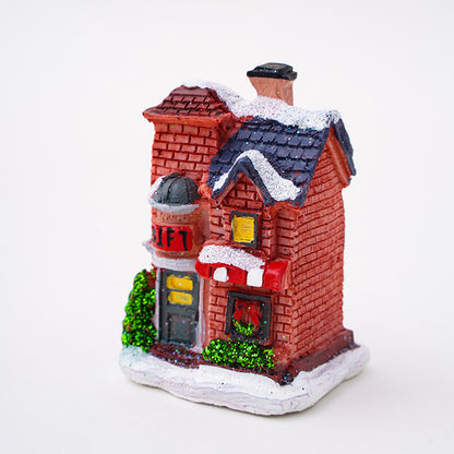 Dekorative Weihnachtsbeleuchtungshaus Brehn