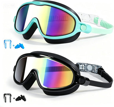 Schwimmschutzbrille mit Verstellbarem Nasenstück und Anti-Beschlag-Technologie Brehn