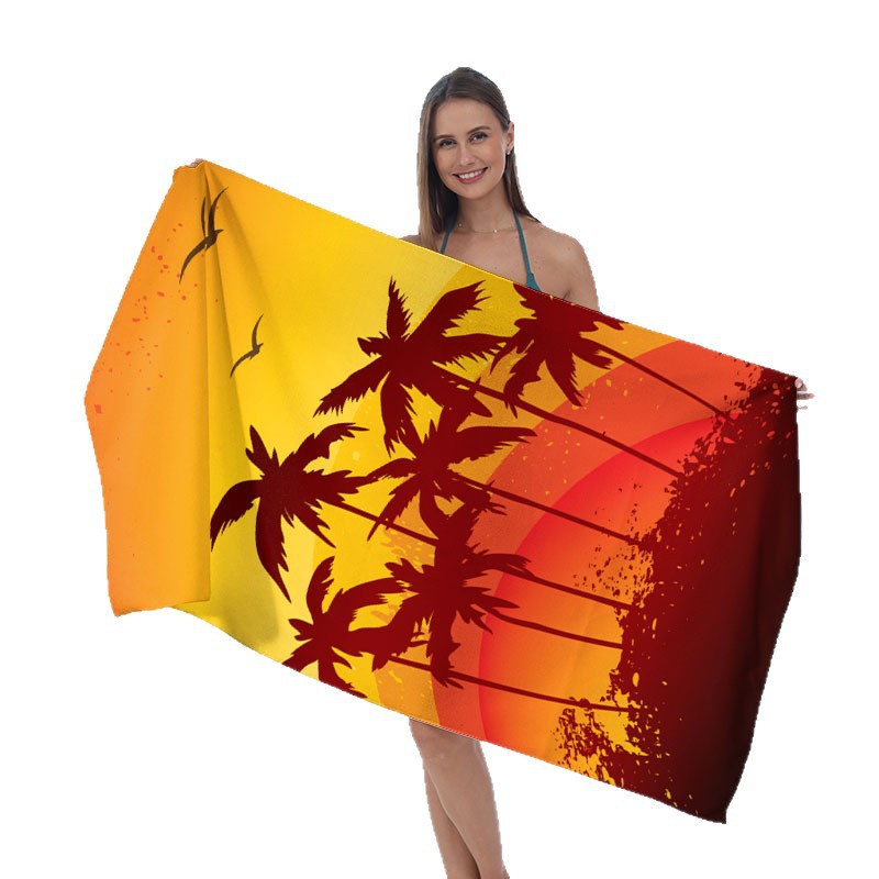 Strandtuch mit verspiegeltem Mandala-Design Brehn